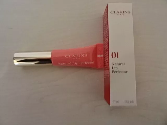 Clarins Natural Lip Perfector 1 X 5Ml-01 Rose Shimmer