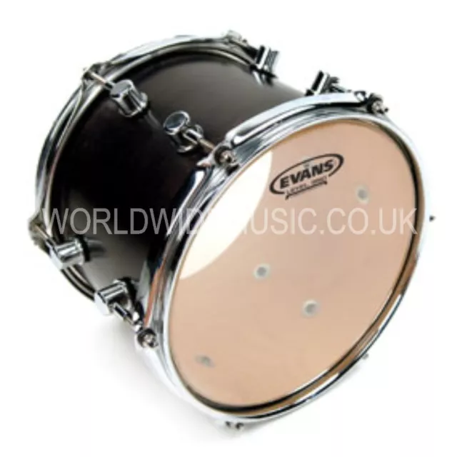 Evans G2 Clear Fusion Tom Tom Drum Head Pack -  10" 12" 14"      ETP-G2CLR-F 2