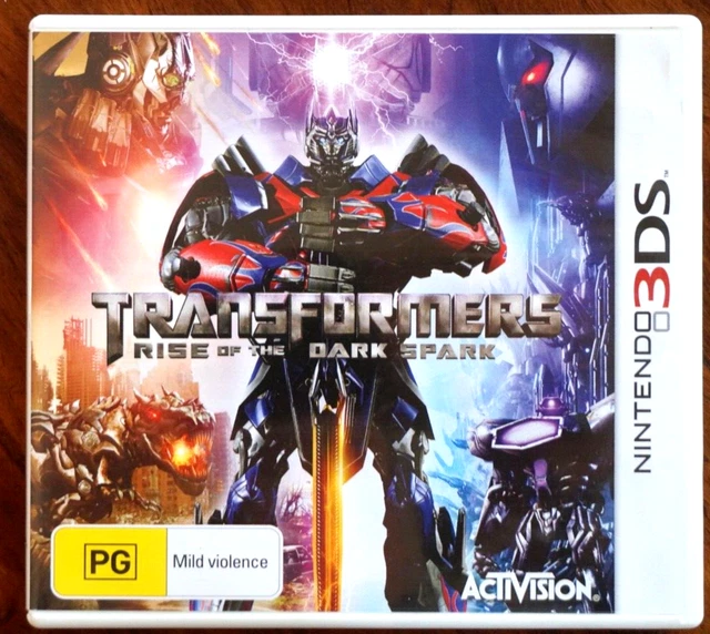 Transformers rise of the online dark spark nintendo 3ds