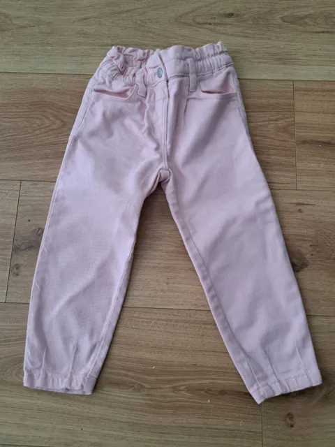 Jeans rosa ragazza, Matalan età 2-3