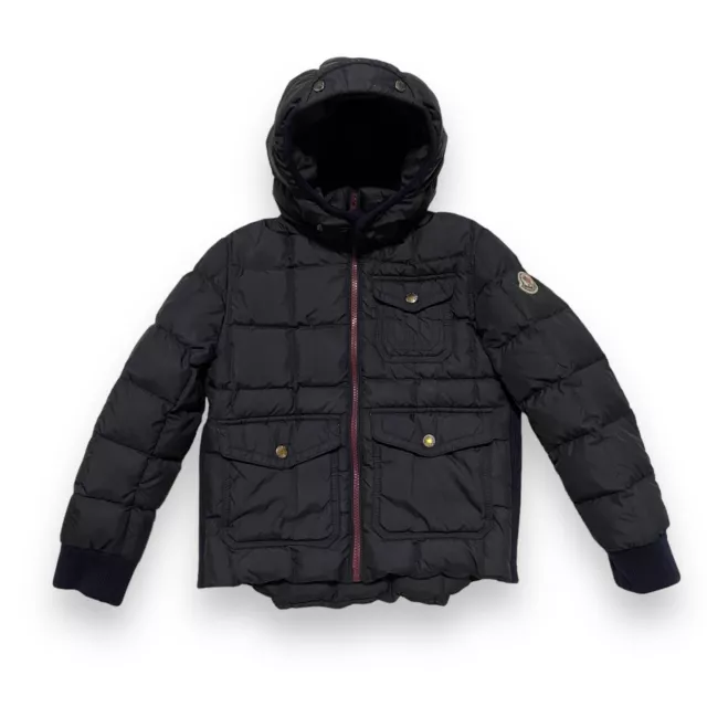 Moncler Boys Dark Blue Down Jacket Size 8 Years