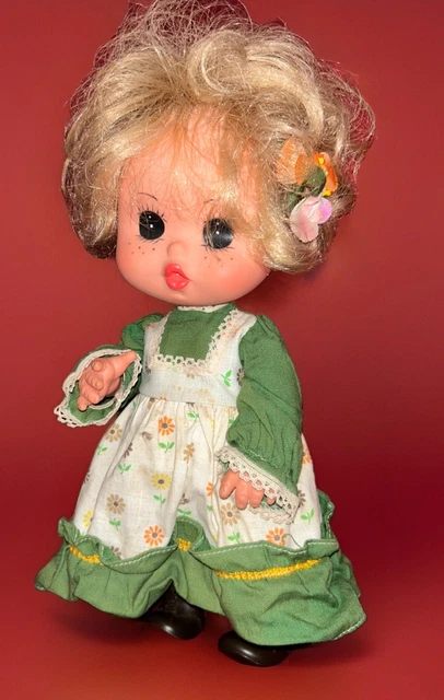 Poupée Chiffon Sarah Kay – Pedigree En Boîte, Vintage Japon, 14 Cm