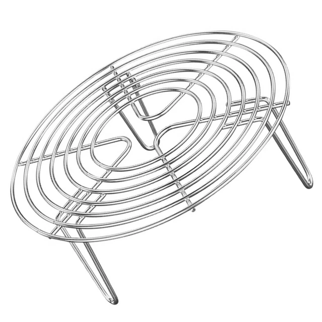 2 étagères De Refroidissement En Acier Inoxydable MEMOFYND + 1 Brosse - Pour Barbecue, Friteuse à Air, Pâtisserie
