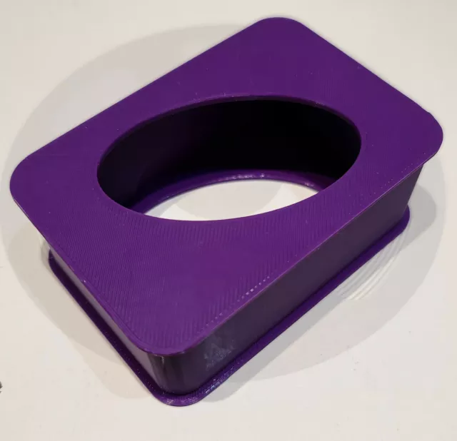 Plastic Enclosure BOX for Mattel UNO FLIP PURPLE 108 card game, cards not incl