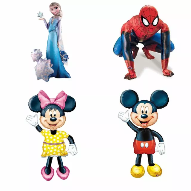 Palloncini Sagomati Giganti Air-Walker Vari Personaggi Marvel Disney Feste Party