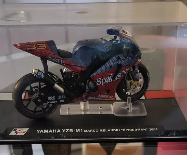 MOTO GP ALTAYA 1/12/yamaha YZRM1 spiderman /MARCO MELANDRI / N°46/2004 Neuf EUR 15,00 PicClick IT