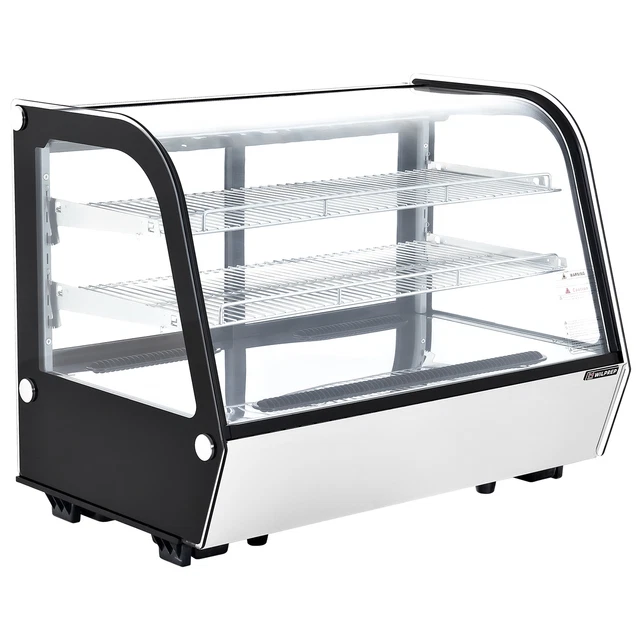 COUNTERTOP REFRIGERATOR BAKERY Deli Case Adjustable Shelf Display