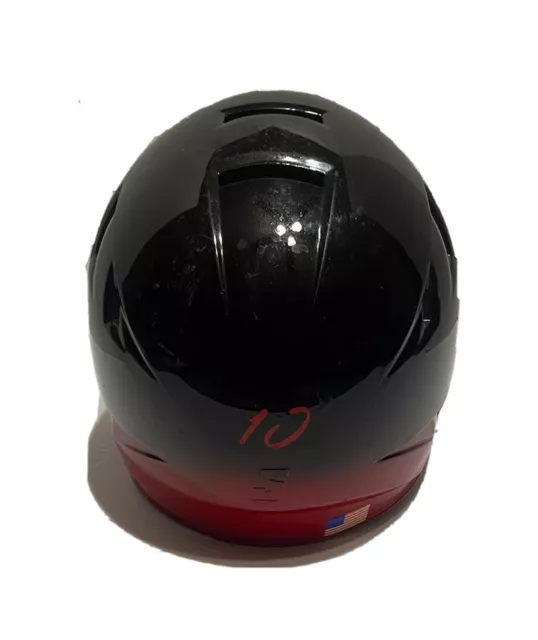 Schutt Air-7 Pro Elite Fitted 3170 Baseball/Softball Batters Helmet - Red/Black 3