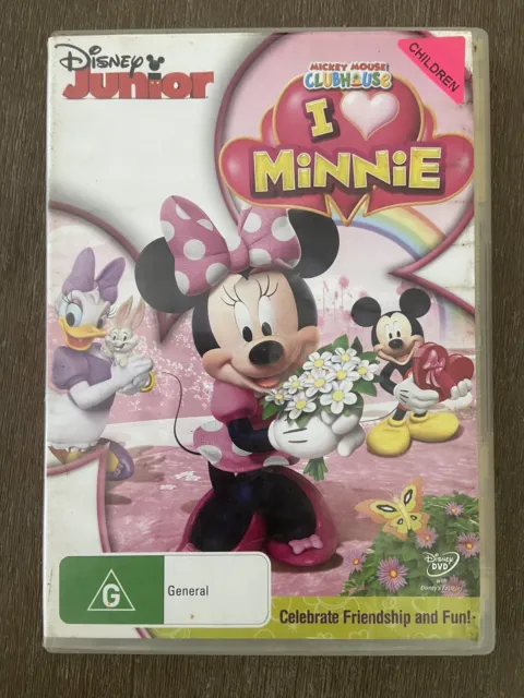 MICKEY MOUSE CLUBHOUSE - I Heart Minnie (DVD, 2011) $9.82 - PicClick