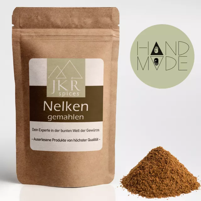 1000g Nelken gemahlen Pulver Nelkenpulver Gewürznelken JKR Spices