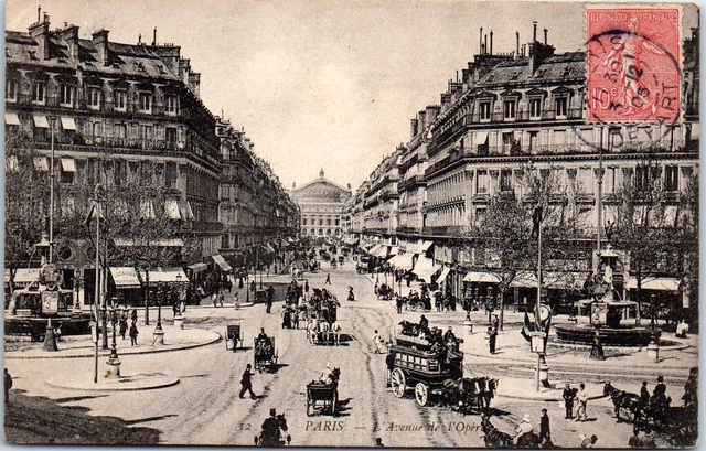 75002 PARIS - perspective de l'avenue de l'opera