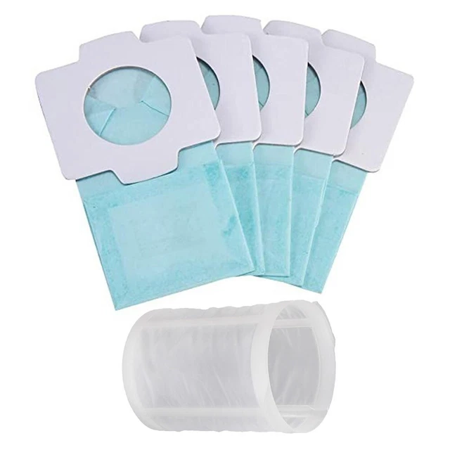 For Makita Dust Bags Paper Vacuum Cleaner Bags Washable 194565-3 5 Pcs Durable