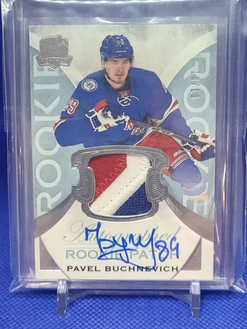2019-20 Upper Deck The Cup Rookie Patch Pavel Buchnevich /10 New York Rangers