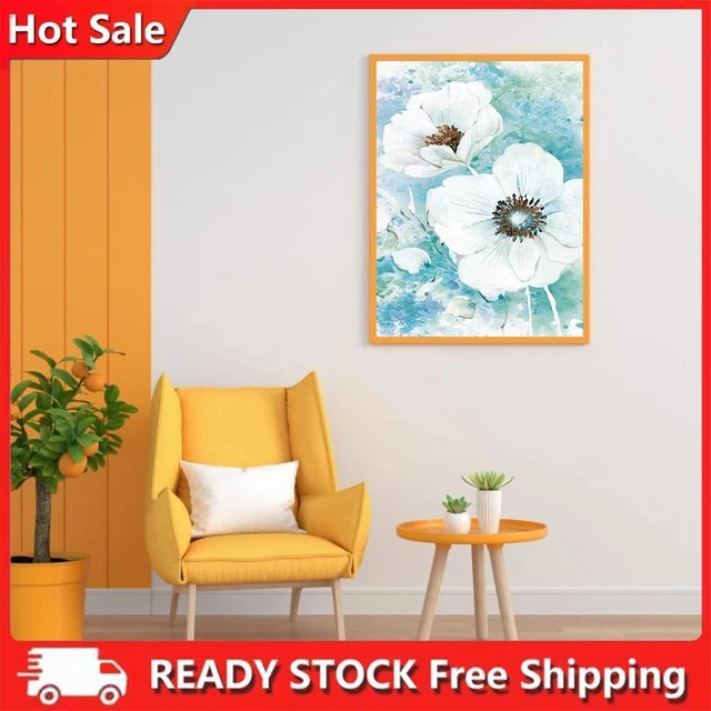 Kit pittura per numeri fai da te fiore a mano olio arte arte artigianato decorazione parete casa