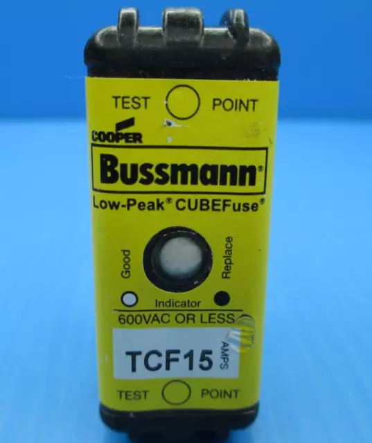 Tcf15 Bussmann Dual Element Time Delay Fuse Class 0034904