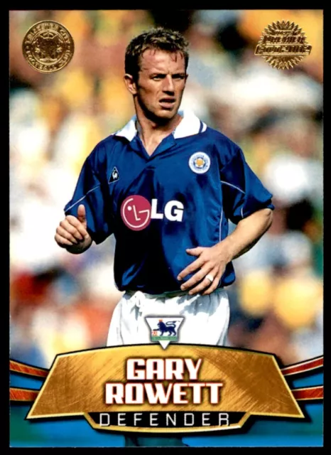 Topps Premier Gold 2002 - Gary Rowett Leicester City No. LC5