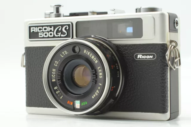 [Near MINT Meter-OK ]  Ricoh 500 GS 40㎜ f2.8 Rangefinder 35㎜ Film Camera JAPAN