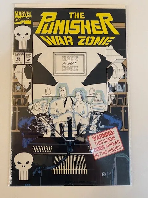 Punisher War Zone#12 Marvel Comics 1993 Vintage collection comic book