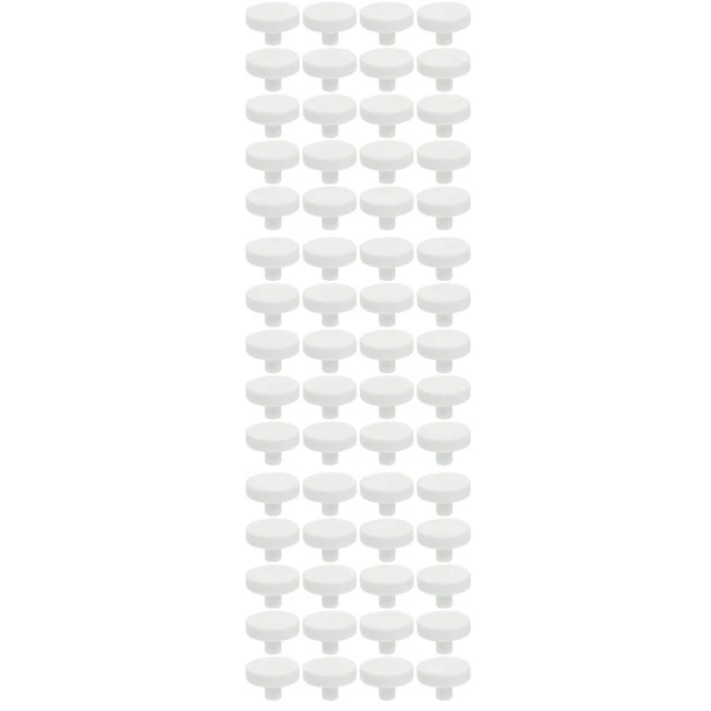 60 Pcs Frag Disques Corail Base De Corail Pour Aquarium Plateaux Blancs Décorer