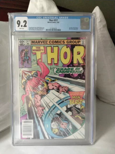 The Mighty Thor #317. Vol #1. CGC 9.2. Newsstand Edition.