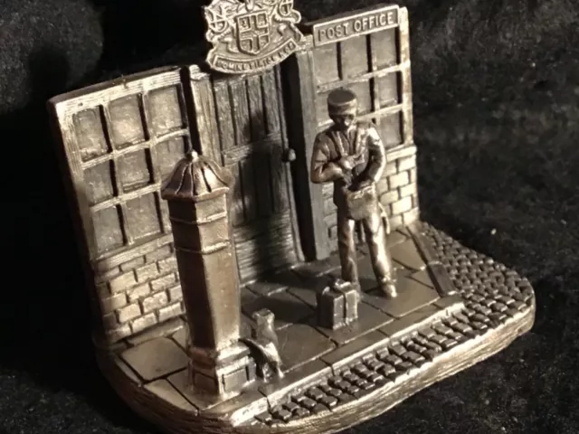 The Tudor Mint Postman Mark Locker collection Pewter Figurine