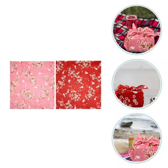 2 pz fasciatoio Bento tessuto decorazione outdoor giapponese