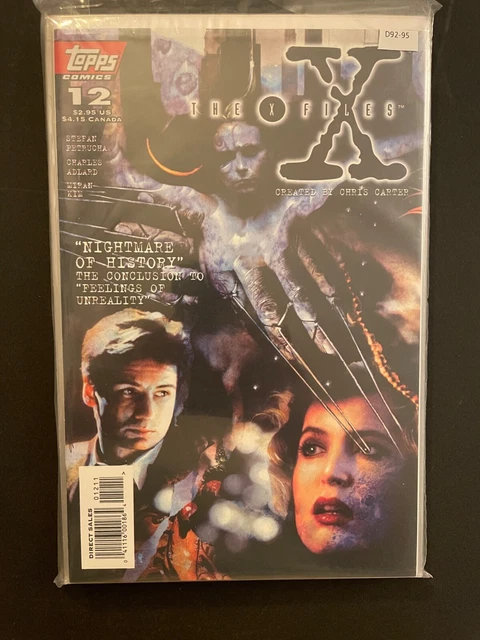 The X-Files 12 High Grade 9.4 Topps Comic Book D92-95