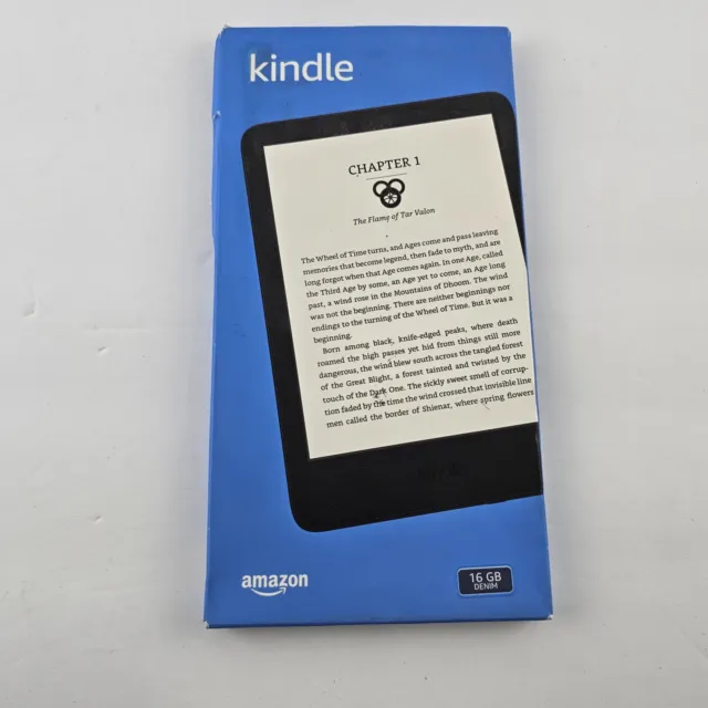 Amazon Kindle 6" 2022 16GB Ad-Supported Denim New