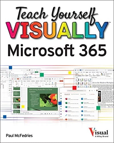 Visualyt TEACH YOURSELF VISUALLY Microsoft 365 by McFedries, Paul Paperback ...