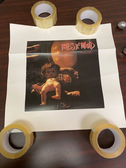 Babes in toyland Band Signed print poster 18.5”x18.5” signed 3 Kat Maureen Lori