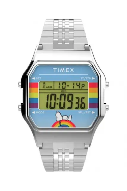 Timex T80 x Peanuts Dream in Colour Bracelet Watch TW2V61300