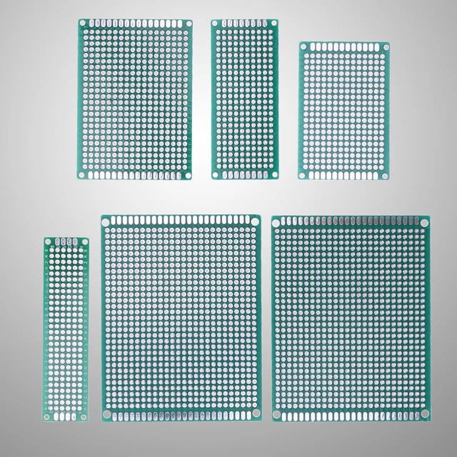 Scheda PCB A Griglia Forata 2,0/2,54/3,81 Mm Prototipo Scheda PCB Su Un Lato - Foto 7