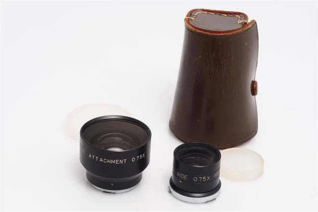 Wide Angle Attachment +  Finder 0.75x Set f. Reflex 4x4 (1679760952)