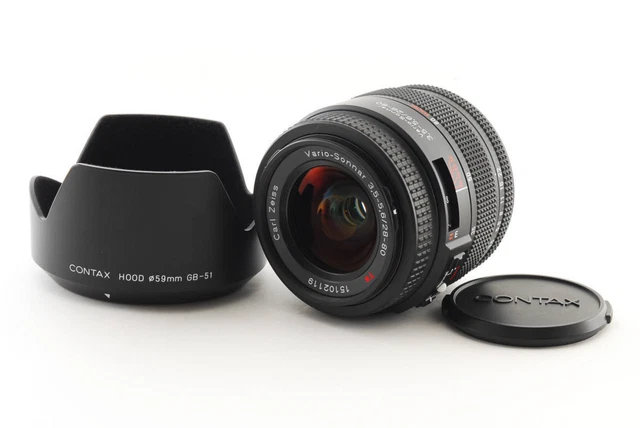 CONTAX Contax Carl Zeiss Vario Sonnar T* 28-80mm F/3.5-5.6 AF Lens N mount autof