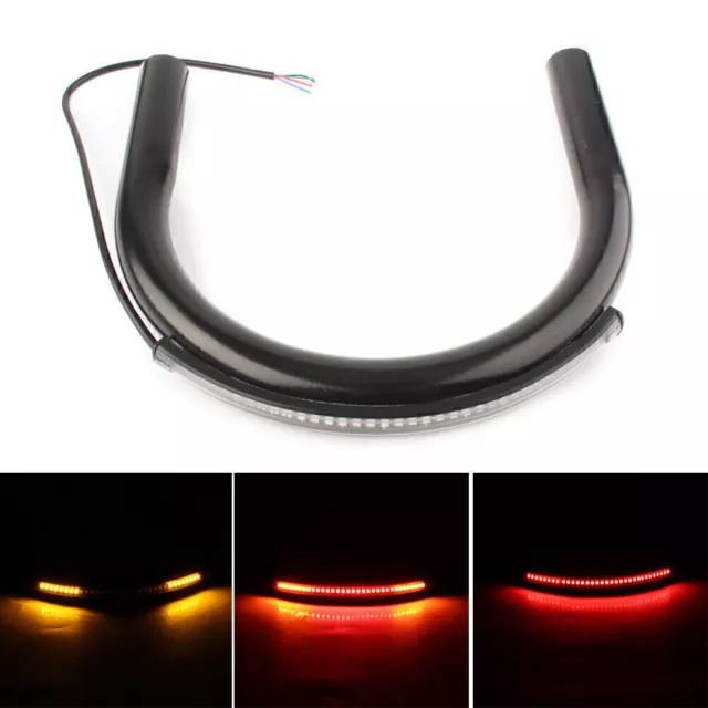 Cafe Racer Seat Frame Hoop Loop End Brat Fit for Yamaha XS 750 850 1100 W/Light