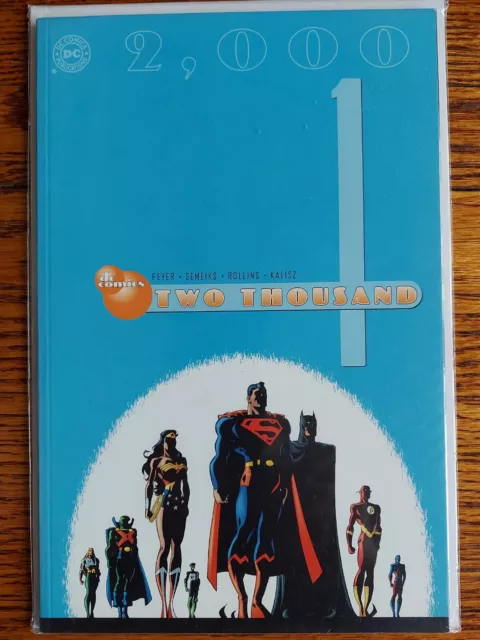 TWO THOUSAND #1 DC  PRESTIGE COMIC Superman Batman Flash Wonder Woman 2000  NM