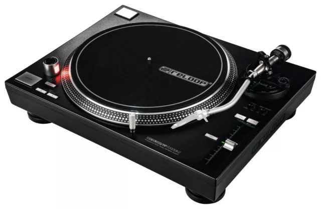 Reloop RP 7000 MK2 Upper Torque Turntable Black Plattenspieler LP DJ Phono Club