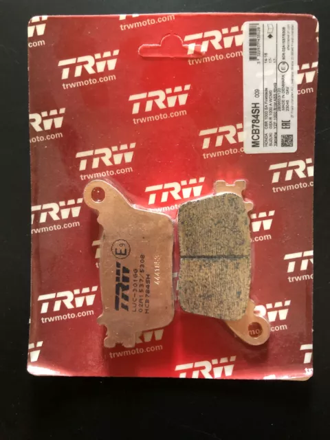 1 X TRW Lucas Bremsbeläge hinten MCB784SH für HONDA KAWASAKI SUZUKI YAMAHA