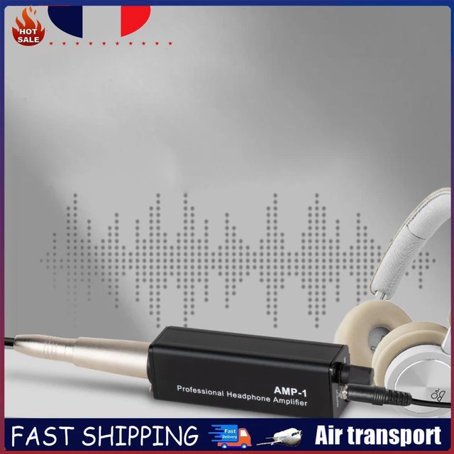 Amplificateur Casque Guitare Avec Effets - Distorsion & Delay Pour Pratique Silencieuse & Brancher Téléphone