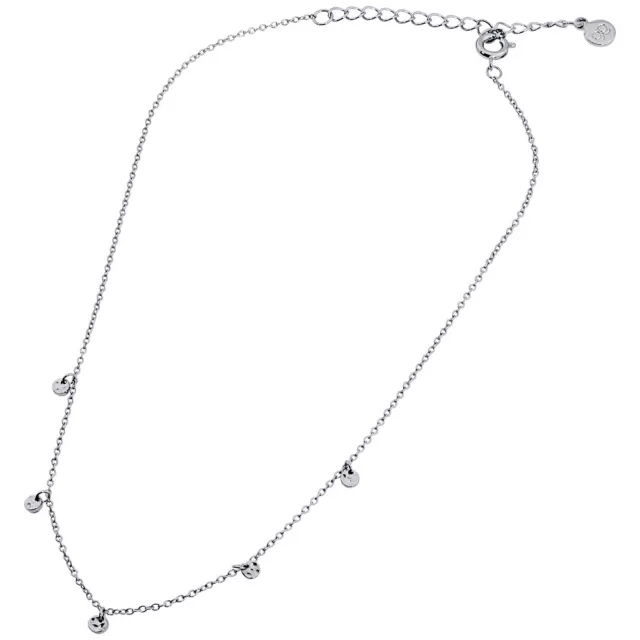 Gorjana 5 Disc Silver Choker Necklace 165110S 2