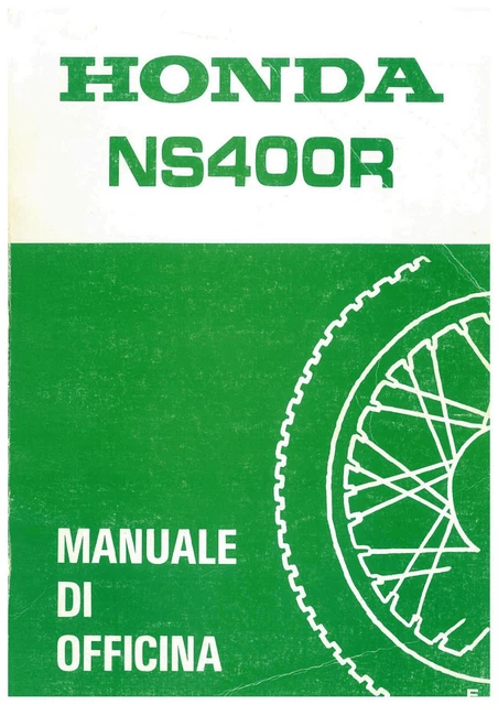 HONDA NS 400 R formato PDF