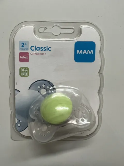 Ortodoncista clásico MAM 2+m látex libre de BPA