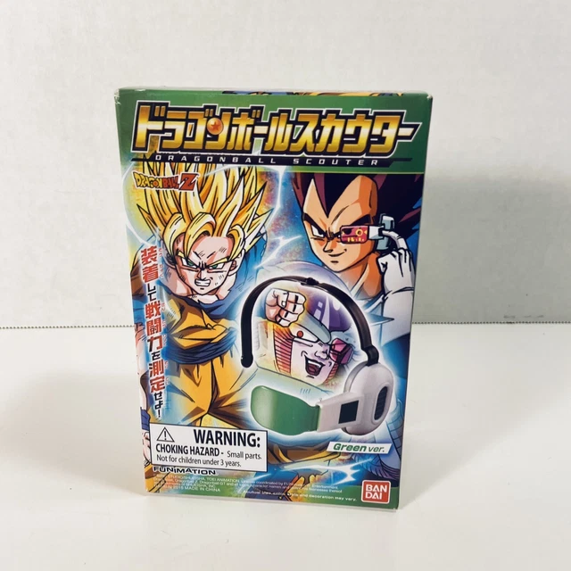 BANDAI OFFICAL DRAGON Ball Z Scouter Green Lens Version Toy Costume ...