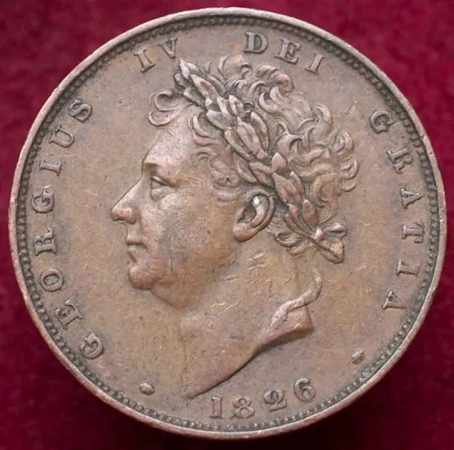 GB Farthing 1826 (J0107)