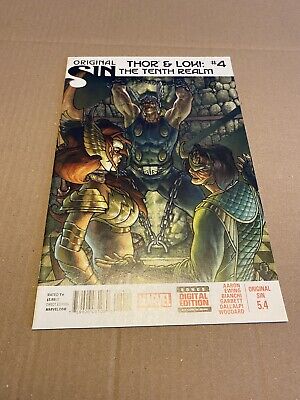 Original Sin Thor And Loki The Tenth Realm #4 Marvel Comics Aaron VF/NM