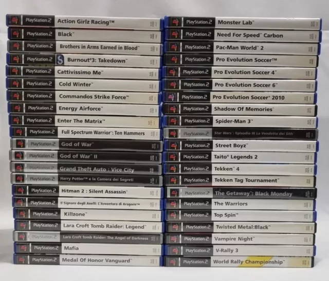 Giochi Videogiochi PS2 PlayStation 2 PAL Italiano ITA con Manuale