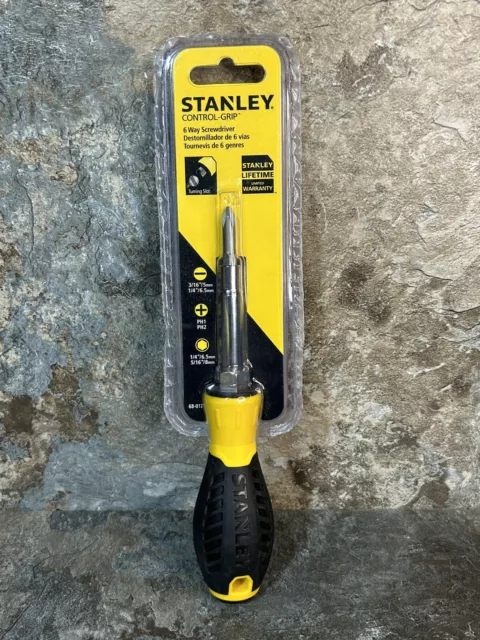 NEW Stanley TOOLS STHT60027 Control-Grip Screwdriver Set 50 Piece 2272284