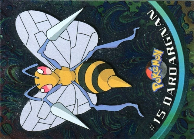NEW POKEMON TOPPS METAL (HOLO) Card No. 15 DARDARGNAN