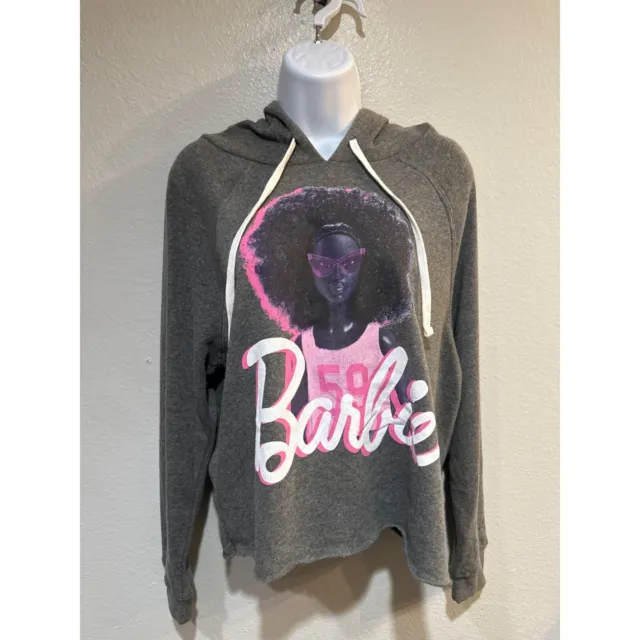 NWT Black Barbie XL Long Sleeves Hoodie Sweatshirt