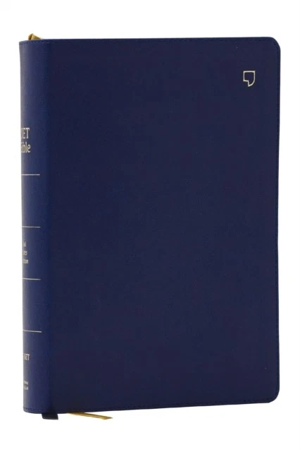 THOMAS NELSON - NET Bible Full Notes Edition NET Blue Leathersoft ...